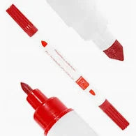 Pisak spożywczy dwustronny jadalny marker Modecor Czerwony