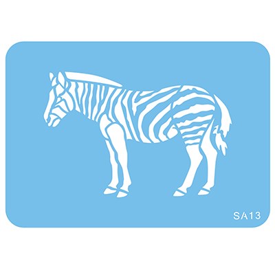 SZABLON JEM - ZEBRA 64 X 96MM