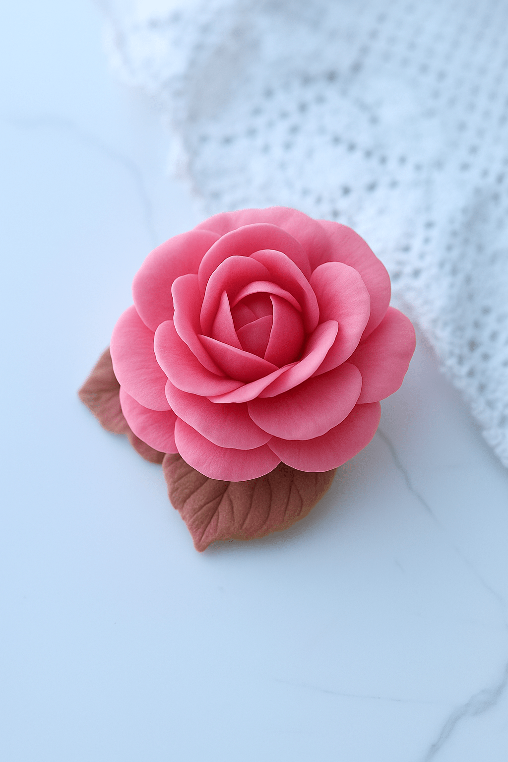 Silikonowy mold – Róża herbaciana M