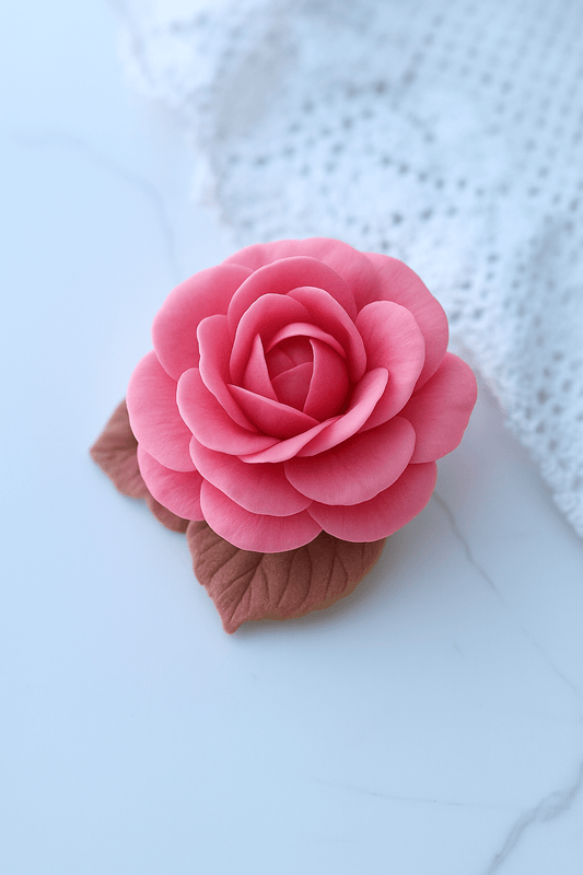 Silikonowy mold – Róża herbaciana M