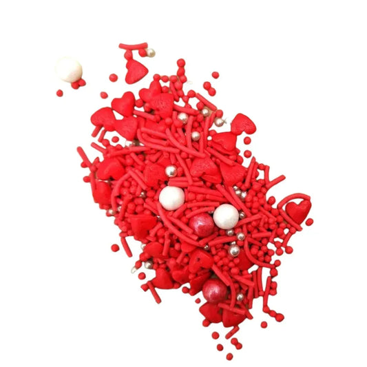 Posypka dekoracyjna "Walc serca" 100g