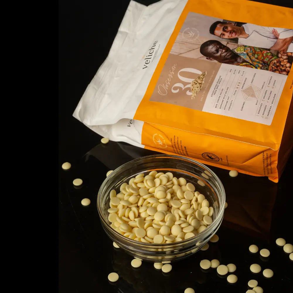 WHITE OBSESSION 30% - Biała czekolada 30% (op.1kg)