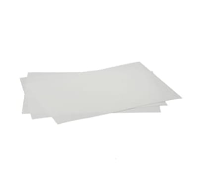 Papier Waflowy Cienki Bialy DECORPAPER 100szt./op.