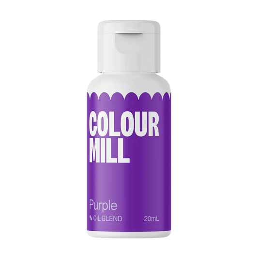 Barwnik spożywczy olejowy Colour Mill -  Purple (20 ml) Fioletowy