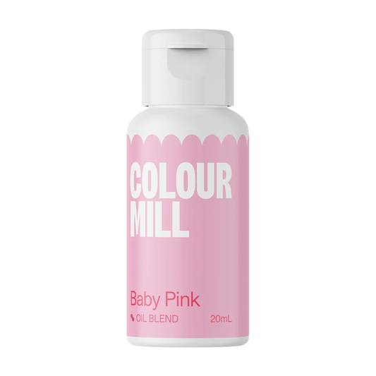 Barwnik spożywczy olejowy Colour Mill -  Baby Pink (20 ml) Jasnoróżowy