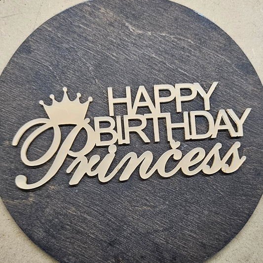 Topper „WSZYSTKIEGO NAJLEPSZEGO Księżniczko” #445