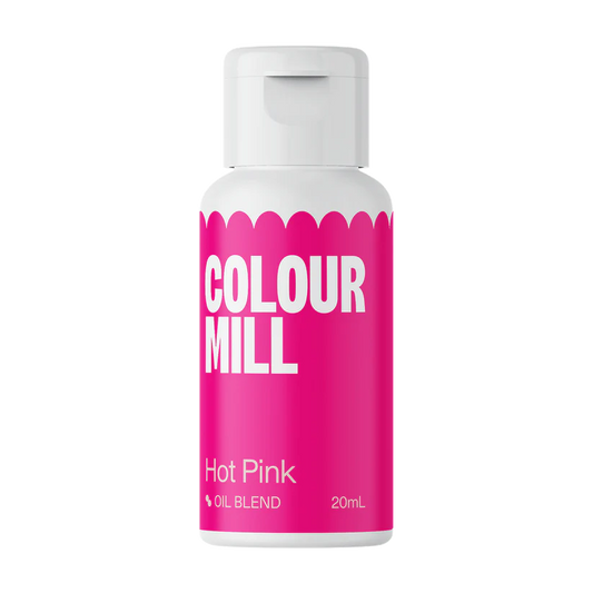 Barwnik spożywczy olejowy Colour Mill - Hot Pink (20 ml) Intensywny róż