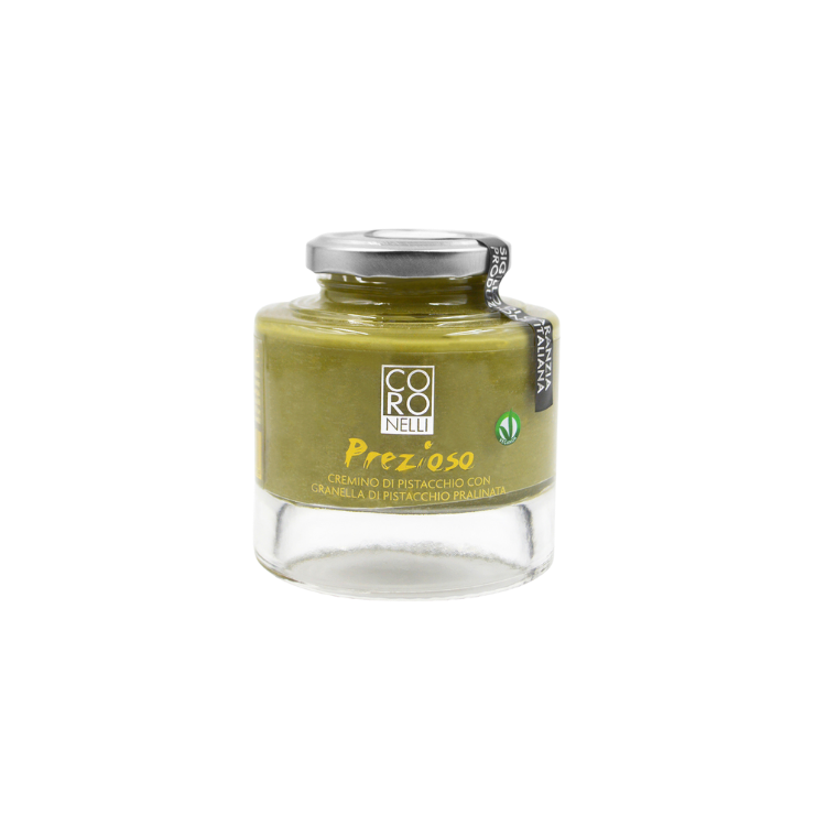 Prezioso - Krem pistacjowy z kawałkami pistacji w słoiczku 200g