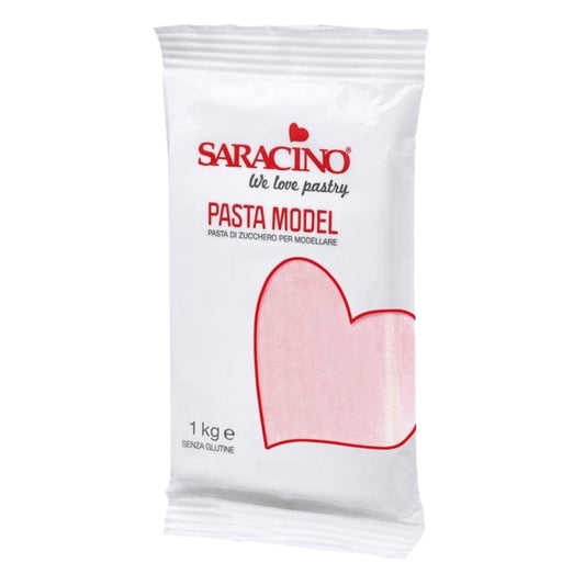 Cukrowa masa do pokrywania tortów LIGHT BABY PINK TOP PASTE 1KG