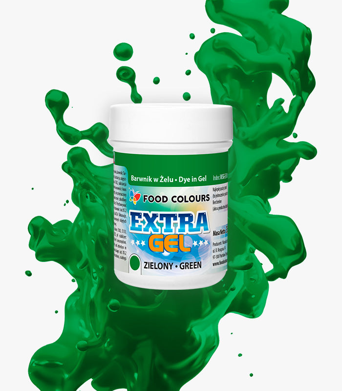 Barwnik w żelu Extra Gel  Zielony